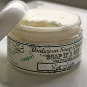 Image of Marzipan (4 oz. jar) Soap In A Jar (Fluffy Whipp) (Vegan)