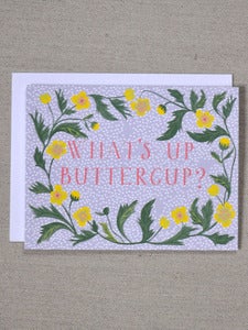 Image of What's Up Buttercup Note Card