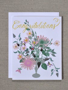 Image of Congratulations Bouquet Note Card
