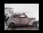 Image of Photograph by John Elwell, Bob Simmons' car, 1954