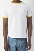 Image of Embroidered Ringer T-Shirt