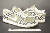 Image of Nike Dunk Low Olive "Daktari" Zebra sz 12