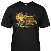 Image of Invasion of the Zombie Pumpkins! T-Shirt (black)