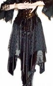 Image of Gothic Pixie Banshee Skirt 
