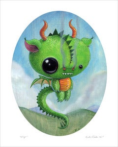Image of "Singe" giclee print