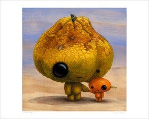 Image of "Grampa Hoogly" giclee print