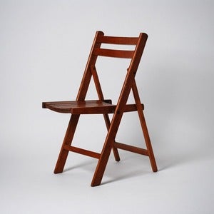 Image of Wooden Folding Chair
