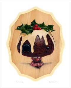Image of  "Miss Plum Duff" giclee print