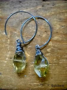 Image of Whiskey Globe Earring