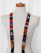 Image of Guatemalan bright suspenders 