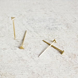 Image of Equilateral Nails : Brass