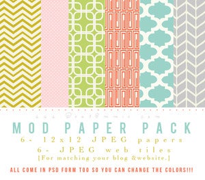 Image of Mod Paper Pack
