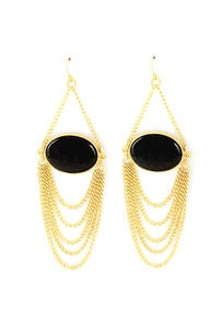 Image of The Mya Black Earrings