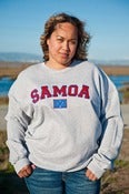 Image of "SAMOA" Light Steel Crewneck
