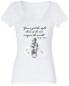 Image of White "Conquer the World" - Girls
