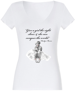 Image of White "Conquer the World" - Girls