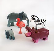 Image of Wooden Animal Sets