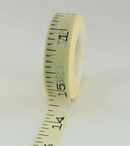 Image of washi tape #618 measure tape