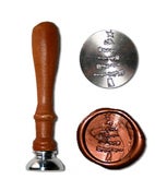 Image of Stamper 067 - Christmas Tree Design #2 wax seal stamper