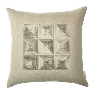 Image of Natural Squares Pillow Cover