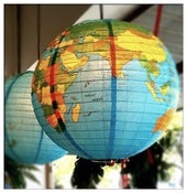 Image of World Globe Lantern