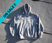 Image of Collegiate ¥€$ Hoodie - Grey/ Grey