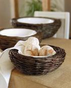 Image of Bread Basket and Bowl 