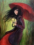 Image of "Red Umbrella" Limited Edition Print
