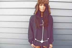 Image of Unisex Anchor Me French Terry Pullover