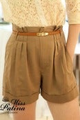 Image of Short 'n' Sweet Safari Shorts (Earthy Brown)