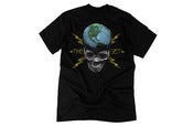 Image of GLOBAL WARNING  Tee - Black