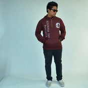 Image of The Wisdom Hoodie in Maroon 