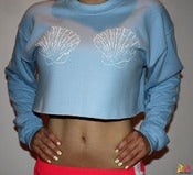 Image of Shell Boobies Crop Sweatshirt