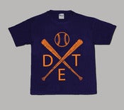 Image of Kids Detroit Baseball Tee