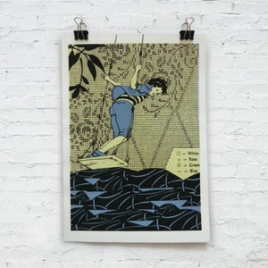 Image of Swingers -by Tina-2-Plates (hand finished)