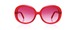 Image of sons + daughters eyewear | 'jackie' red jelly