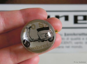 Image of LAMBRETTA SPECIAL RESIN PIN