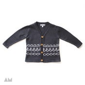 Image of OXFORD 100% Cotton Knit Cardigan