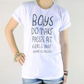 Image of Geek Chic Glasses Tee - Womens