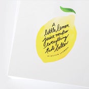 Image of A Little Lemon 