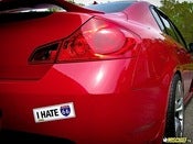 Image of "I HATE I-66 VA" Bumper Stickers