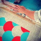 Image of PRINT YOUR OWN TEA TOWELS AT THE HARVEST WORKROOM