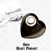 Image of Black Heart Pendant