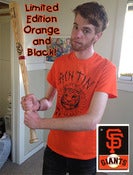 Image of Orange and Black RTT Sunflower Tiger Unisex T-shirt *LIMITED EDITION*