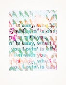 Image of Lovin' is Easy Print