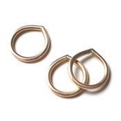 Image of droplet rings - set of 3