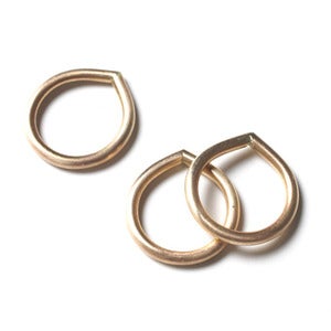 Image of droplet rings - set of 3