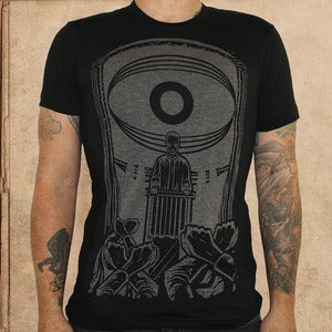 Image of 1984 - discharge inks - unisex -50/50 -restocked