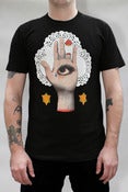 Image of Eye Hand Tee Shirt in Black - Mens/Unisex