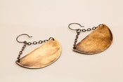 Image of Amy Burgess Brass Chandeleir Earrings